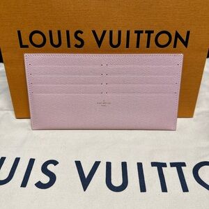Louis Vuitton Pink Felicie Card Holder